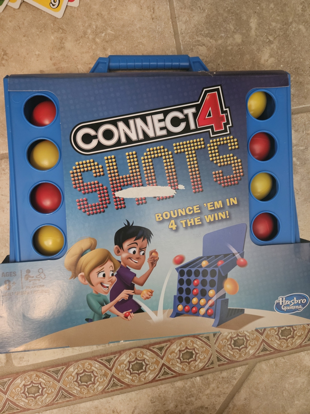 Connect 4 & Battleship Shots Board Games